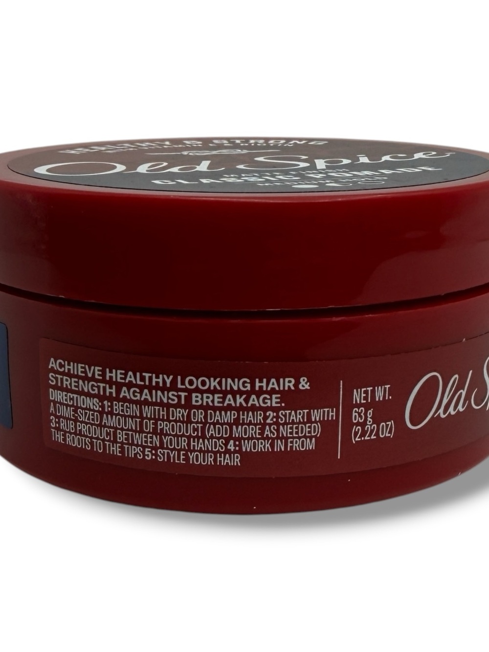 Old Spice‎ Classic Hair Pomade Medium Hold Matte Finish 2.22oz Healthy & Strong - Picture 3 of 7